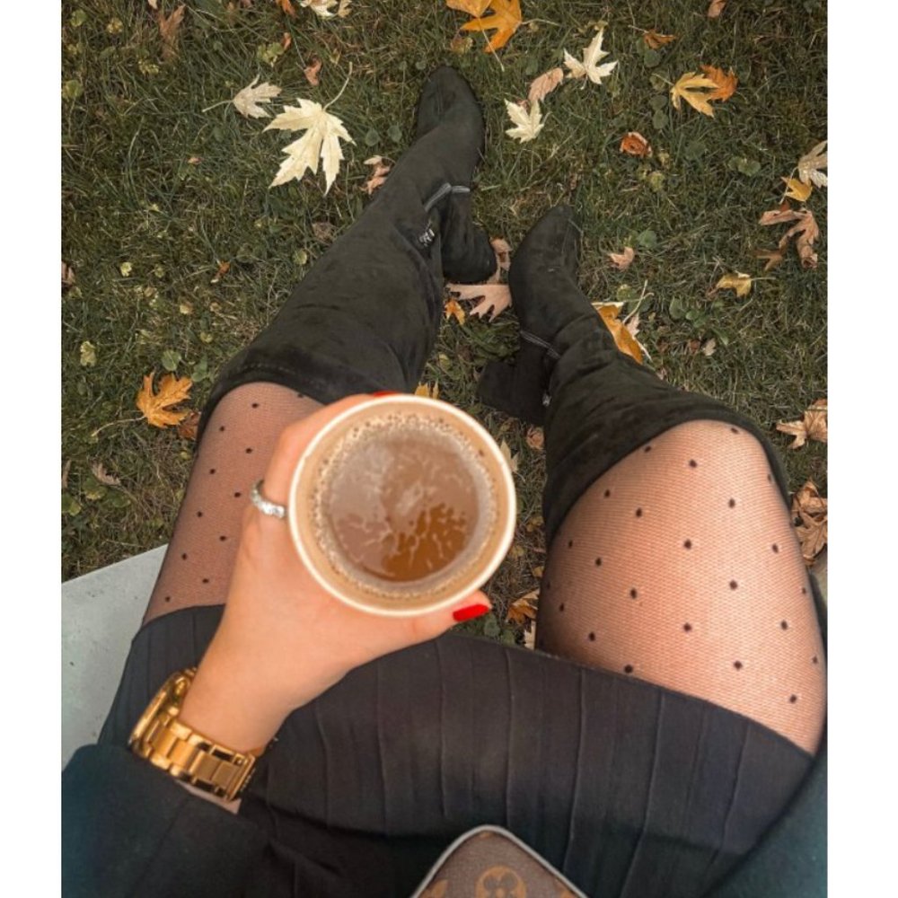 NEW Just Fab Dauphine Tie Over-The-Knee Boot SZ 8